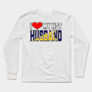 I Love My Hot Tokelauan Husband Long Sleeve T-Shirt